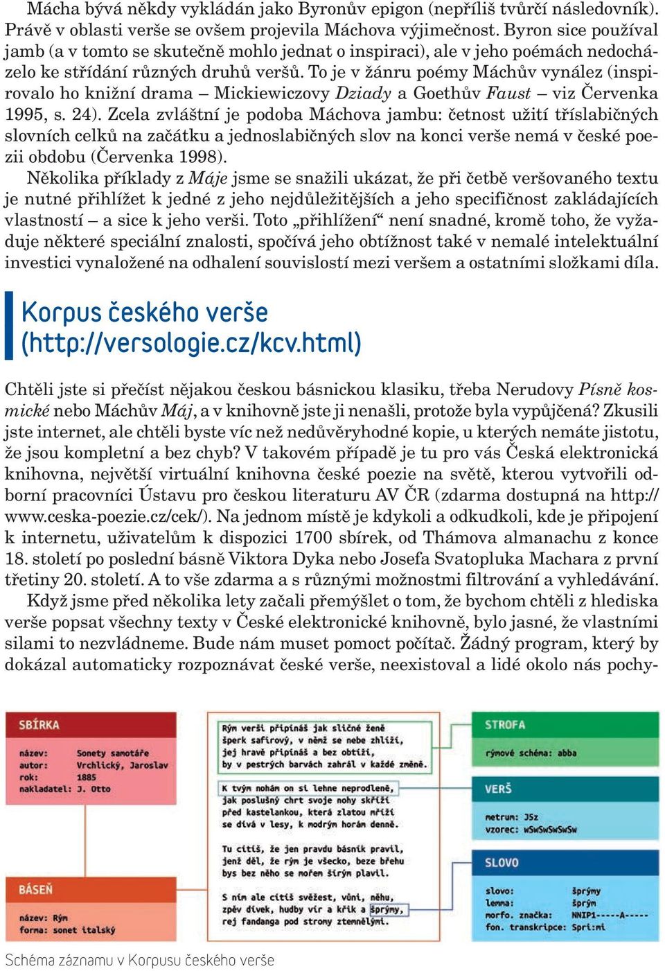 To je v žánru poémy Máchův vynález (inspirovalo ho knižní drama Mickiewiczovy Dziady a Goethův Faust viz Červenka 1995, s. 24).