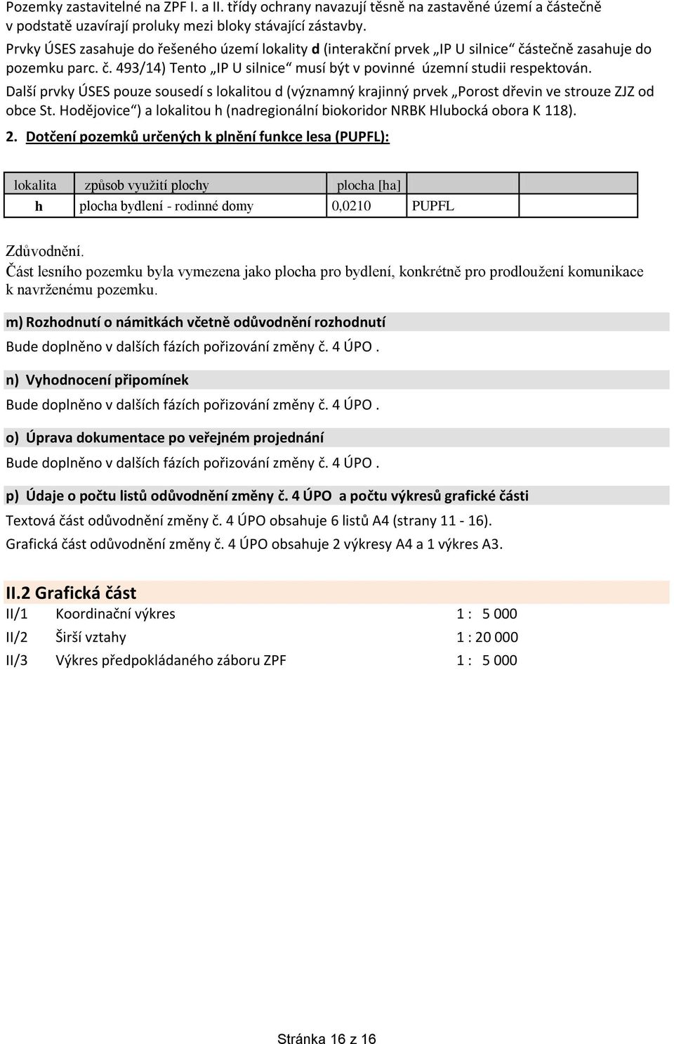 Další prvky ÚSES pouze sousedí s lokalitou d (významný krajinný prvek Porost dřevin ve strouze ZJZ od obce St. Hodějovice ) a lokalitou h (nadregionální biokoridor NRBK Hlubocká obora K 118). 2.