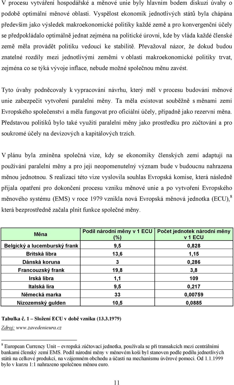 kde by vláda každé členské země měla provádět politiku vedoucí ke stabilitě.