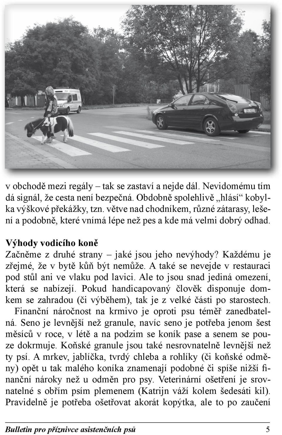 Každému je zřejmé, že v bytě kůň být nemůže. A také se nevejde v restauraci pod stůl ani ve vlaku pod lavici. Ale to jsou snad jediná omezení, která se nabízejí.