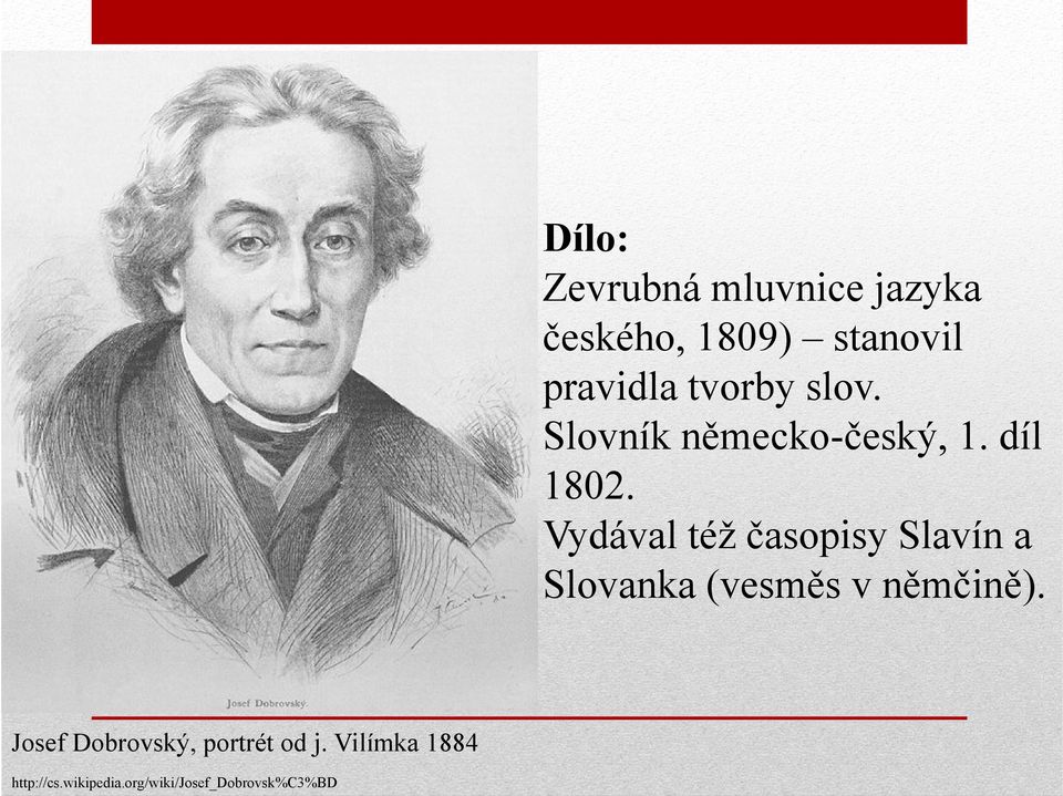 Vydával též časopisy Slavín a Slovanka (vesměs v němčině).
