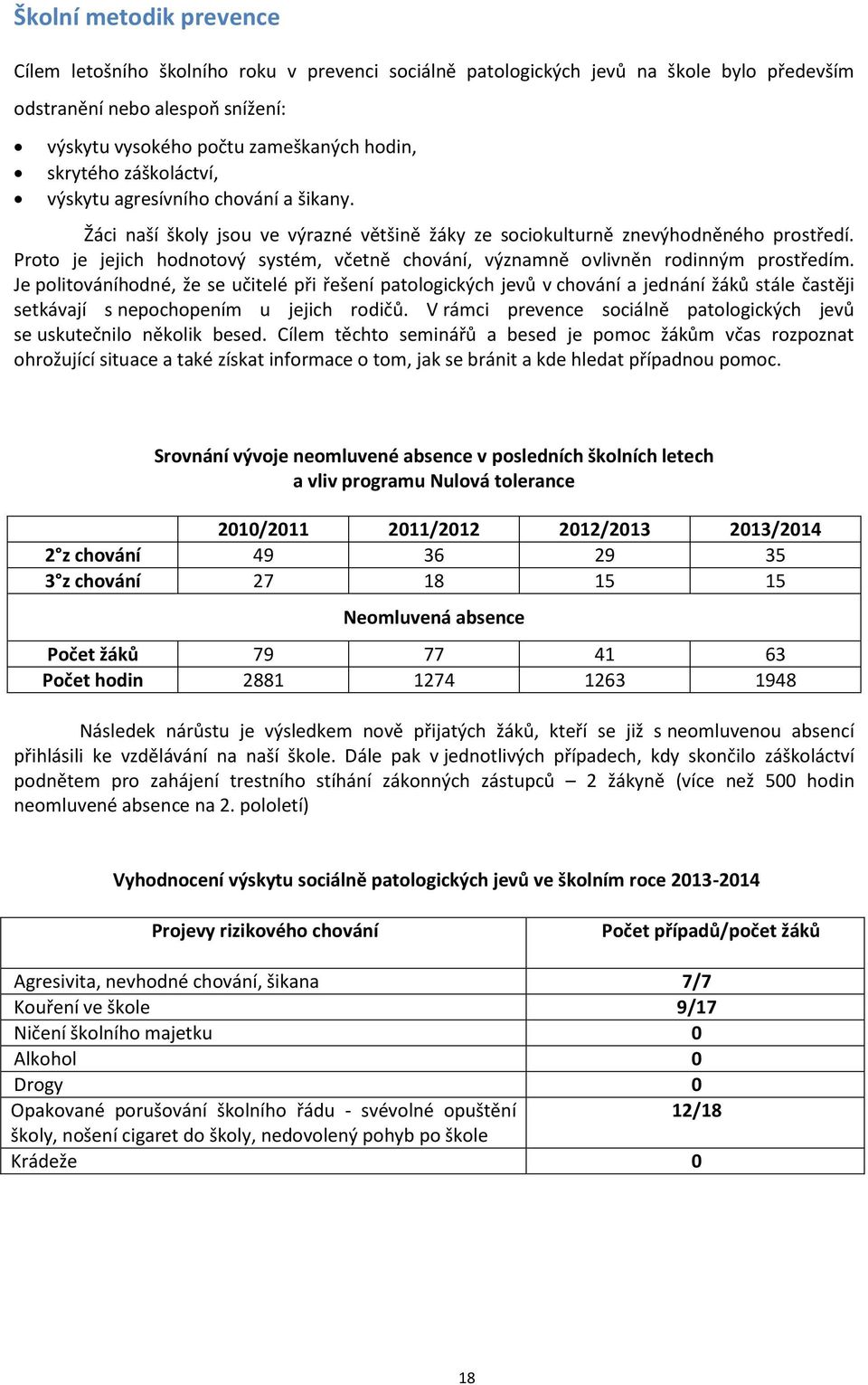 Proto je jejich hodnotový systém, včetně chování, významně ovlivněn rodinným prostředím.