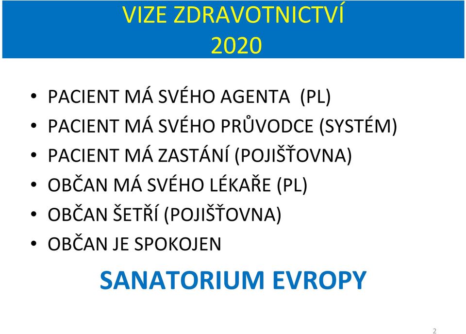 ZASTÁNÍ (POJIŠŤOVNA) OBČAN MÁ SVÉHO LÉKAŘE (PL)