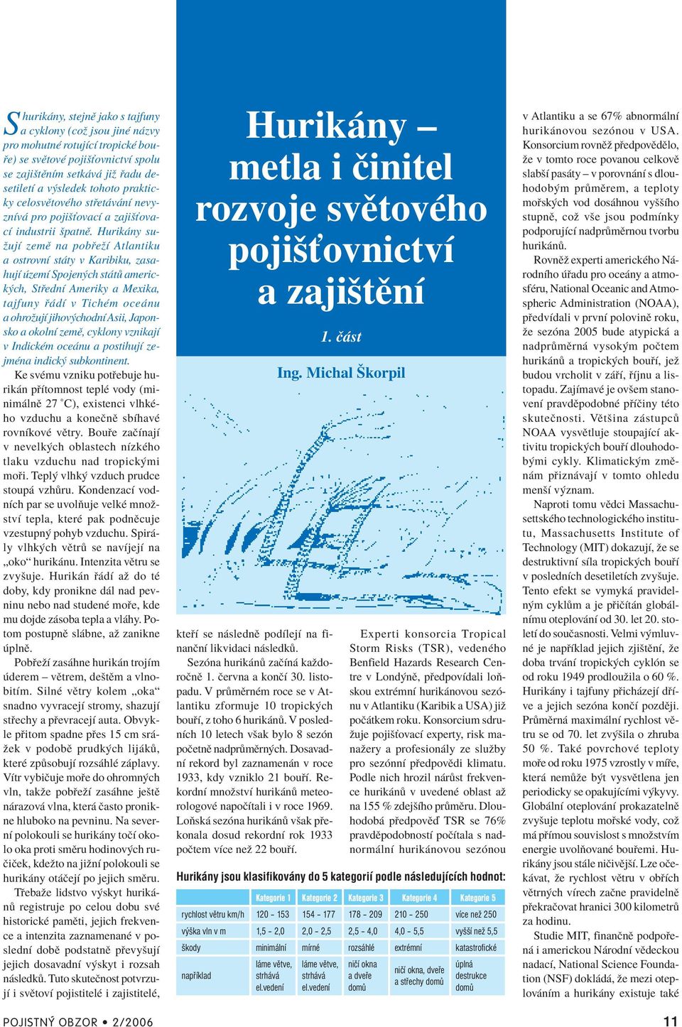 Hurik ny suûujì zemï na pob eûì Atlantiku a ostrovnì st ty v Karibiku, zasahujì zemì Spojen ch st t americk ch, St ednì Ameriky a Mexika, tajfuny dì v TichÈm oce nu a ohroûujì jihov chodnì Asii,