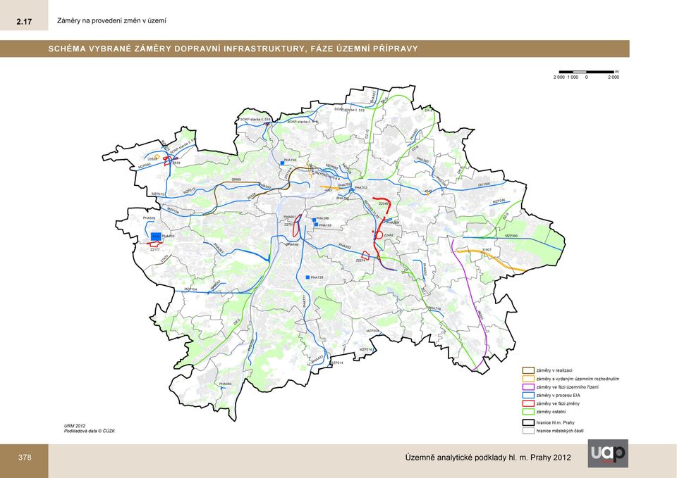 INFRASTRUKTURY, FÁZE ÚZEMNÍ PŘÍPRAVY