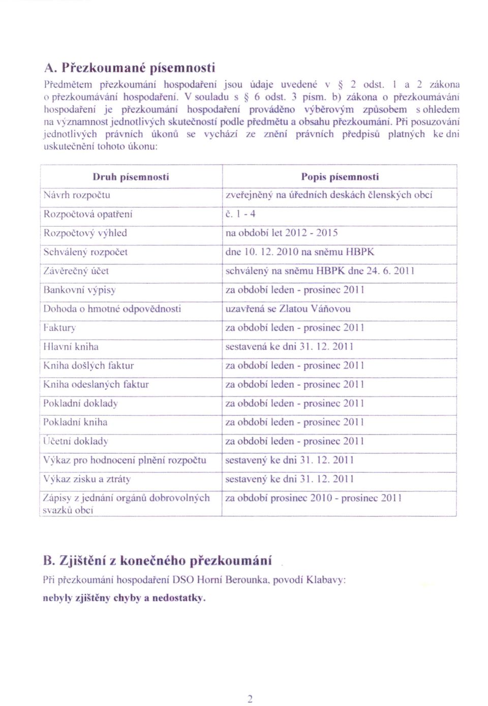 Při po uzo áni j ednotlivých prá nich úkonů chází z mění prá ních př dpi u platných ke dni u kut ečnění tohot úkonu: bcí Rozpočtová patření 'Rozp čtový výhled 'Lá\"ěre ný účet.