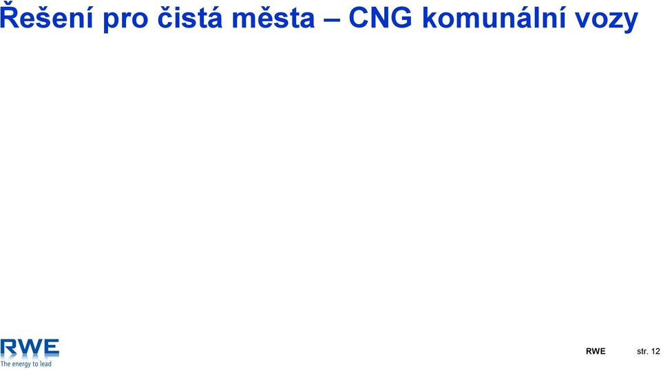 CNG komunální