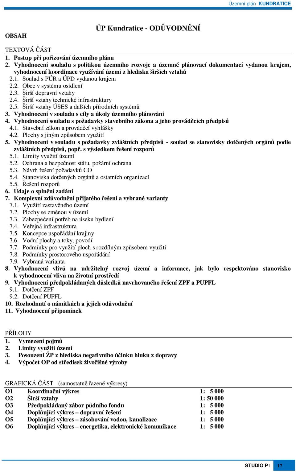 2. Obec v systému osídlení 2.3. Širší dopravní vztahy 2.4. Širší vztahy technické infrastruktury 2.5. Širší vztahy ÚSES a dalších pírodních systém 3.