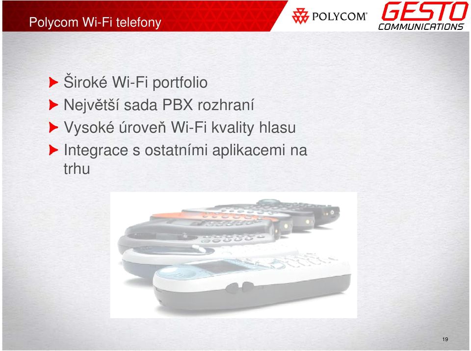 Vysoké úroveň Wi-Fi kvality hlasu