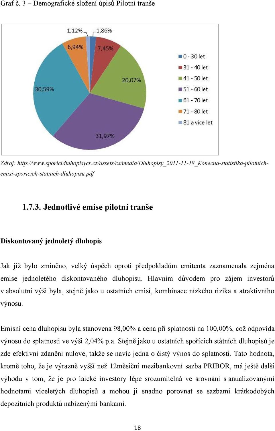 Hlavním důvodem pro zájem investorů v absolutní výši byla, stejně jako u ostatních emisí, kombinace nízkého rizika a atraktivního výnosu.