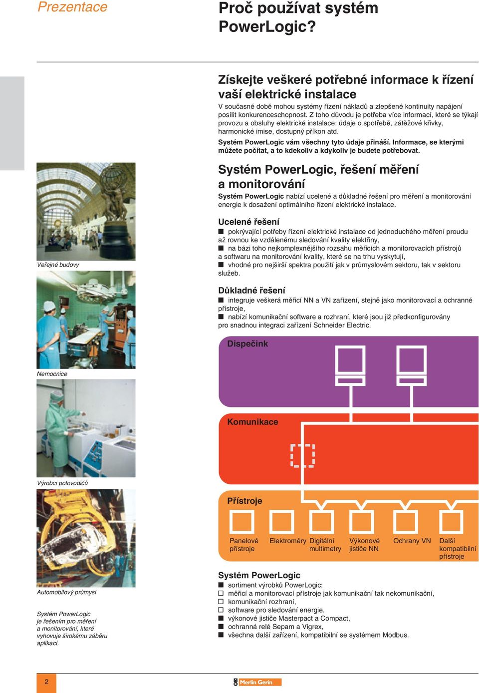 Z oho důvodu je pořeba více informací, keré se ýkají provozu a obsluhy elekrické insalace: údaje o spořebě, záěžové křivky, harmonické imise, dosupný příkon ad.