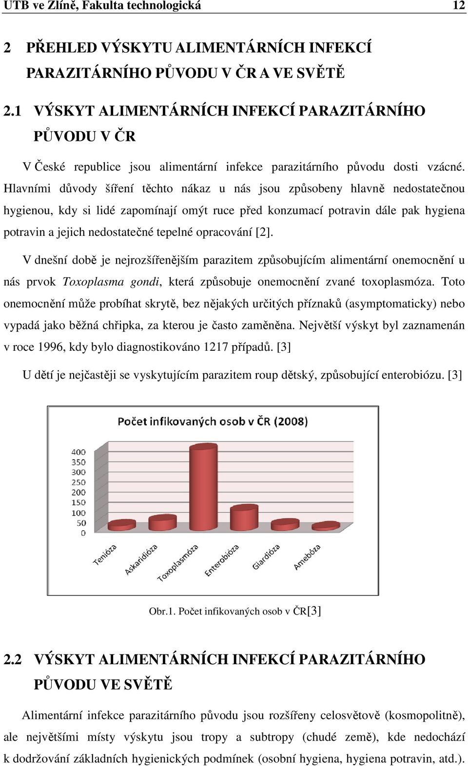 Hlavními důvody šíření těchto nákaz u nás jsou způsobeny hlavně nedostatečnou hygienou, kdy si lidé zapomínají omýt ruce před konzumací potravin dále pak hygiena potravin a jejich nedostatečné