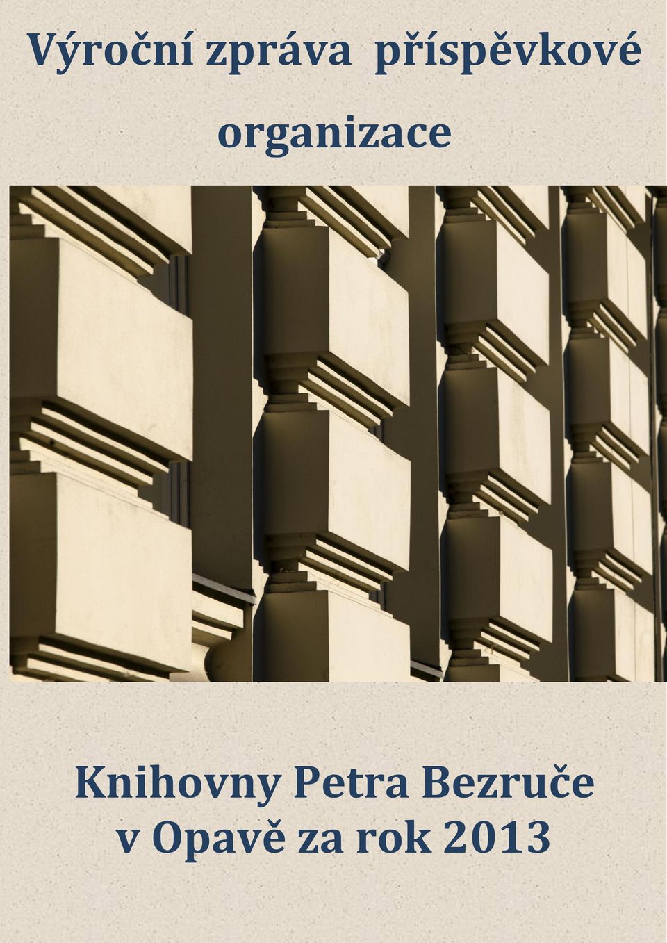 organizace Knihovny