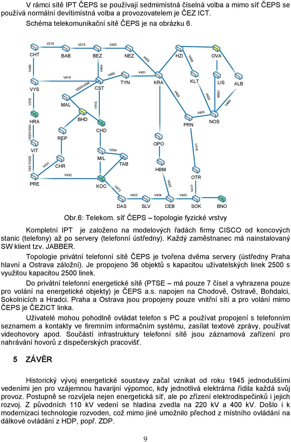 PRN OTR NOS V433 V434 V423 Obr.6: Telekom.