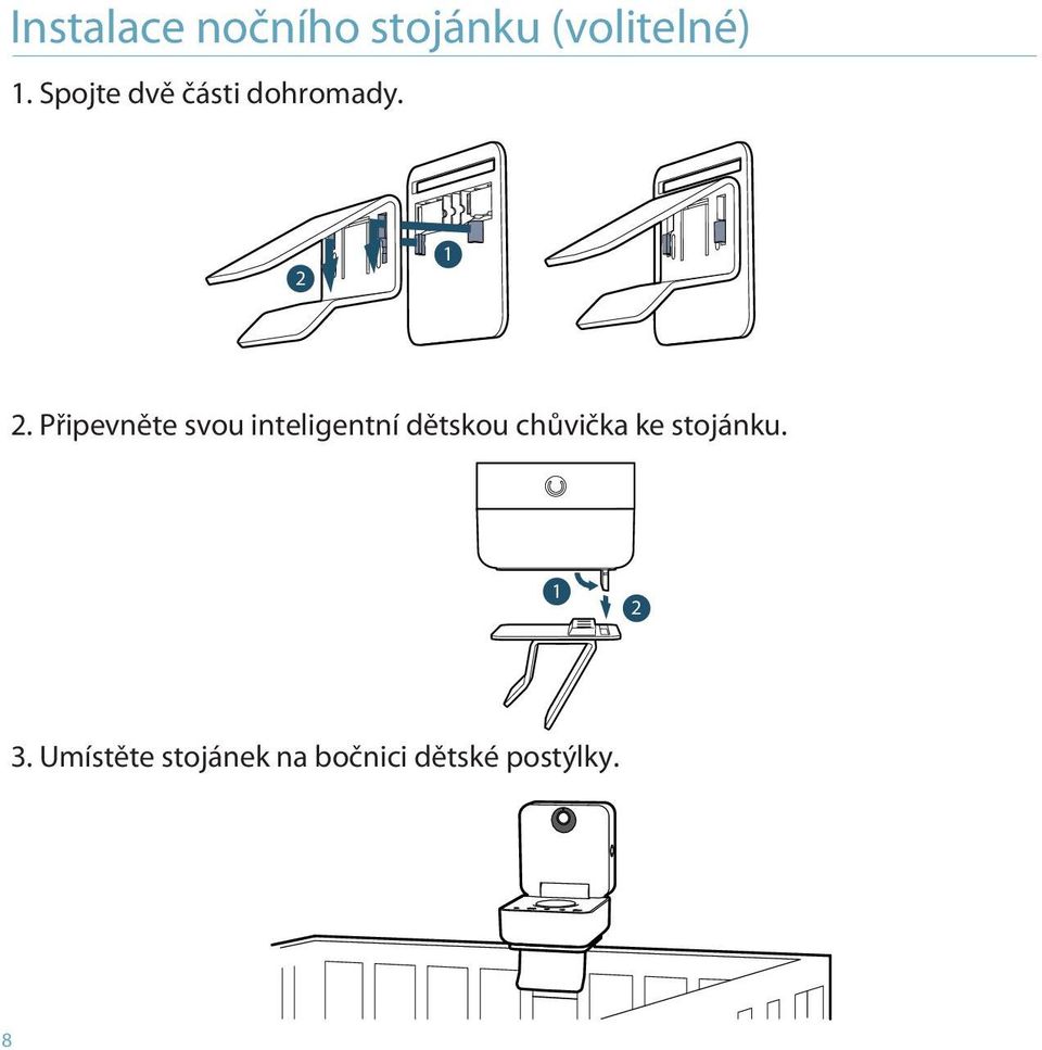 Připevněte svou inteligentní dětskou chůvička