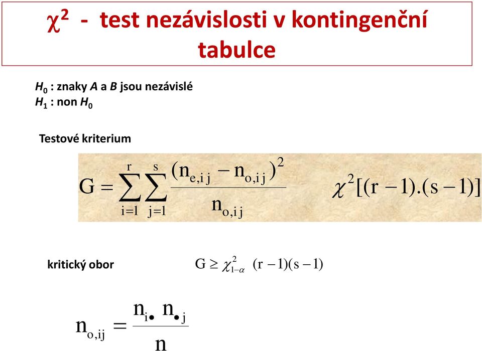 krterum G r s ( e, j o, j ) [( r 1 j 1 o, j