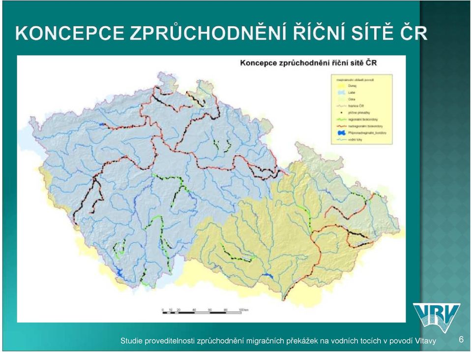 migračních překážek na