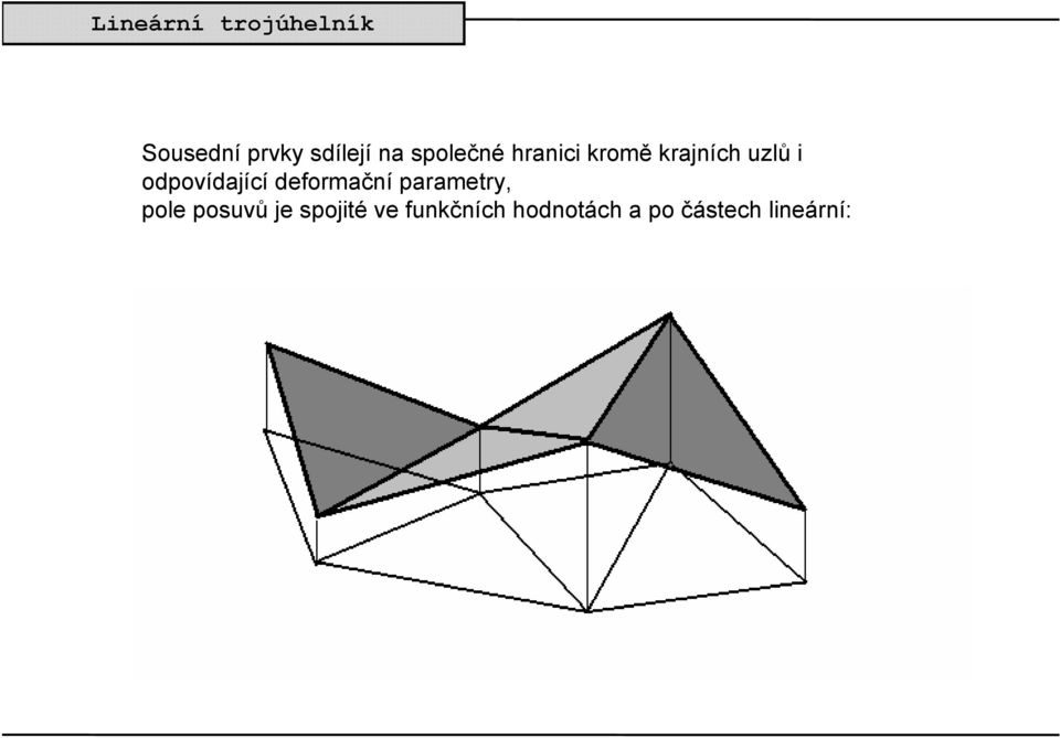 odpovídající deformační parametry, pole