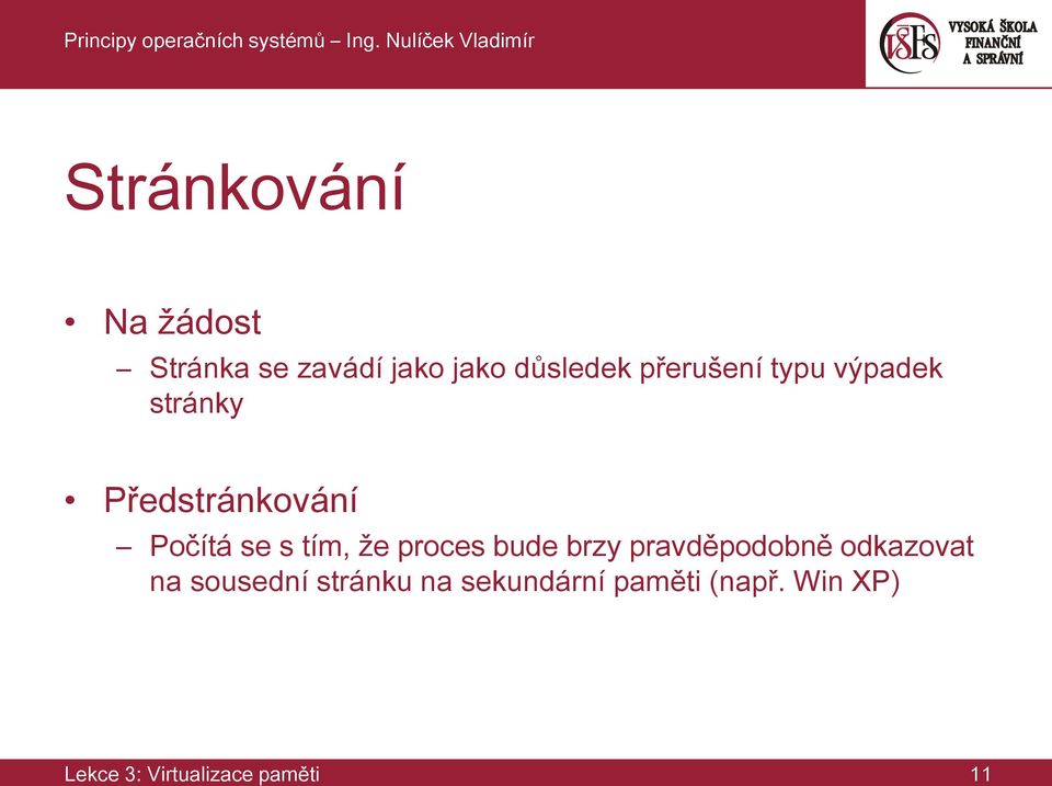 že proces bude brzy pravděpodobně odkazovat na sousední stránku