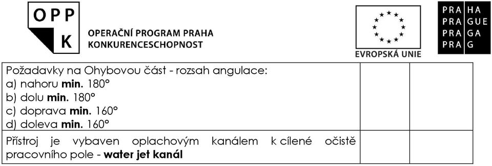 160 d) doleva min.