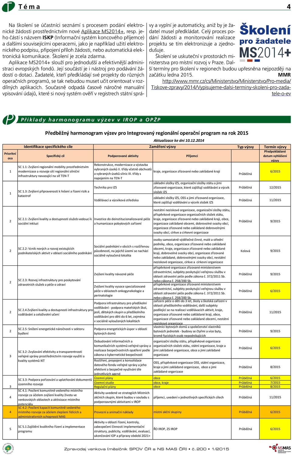 elektronická komunikace. Školení je zcela zdarma. Aplikace MS2014+ slouží pro jednodušší a efektivnější administraci evropských fondů. Její součástí je i nástroj pro podávání žádostí o dotaci.