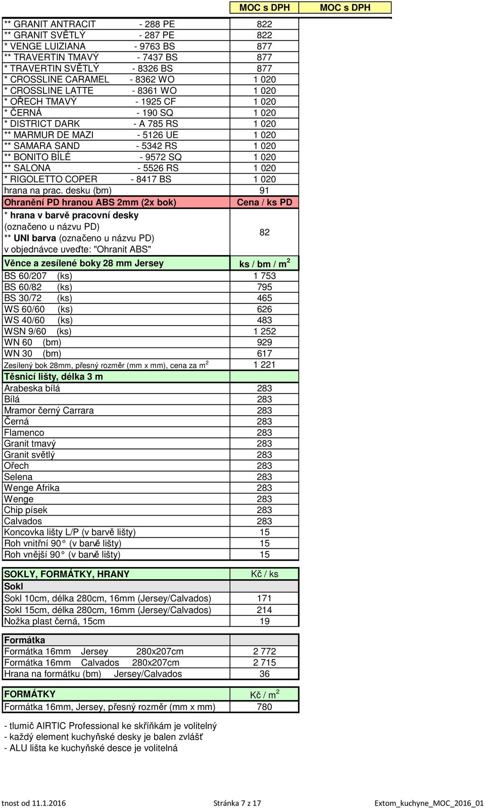 9572 SQ 1 020 ** SALONA - 5526 RS 1 020 * RIGOLETTO COPER - 8417 BS 1 020 hrana na prac.