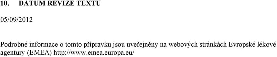 uveřejněny na webových stránkách Evropské