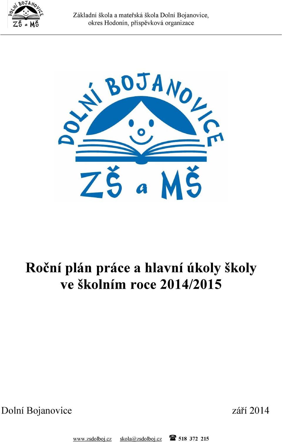 školním roce 2014/2015