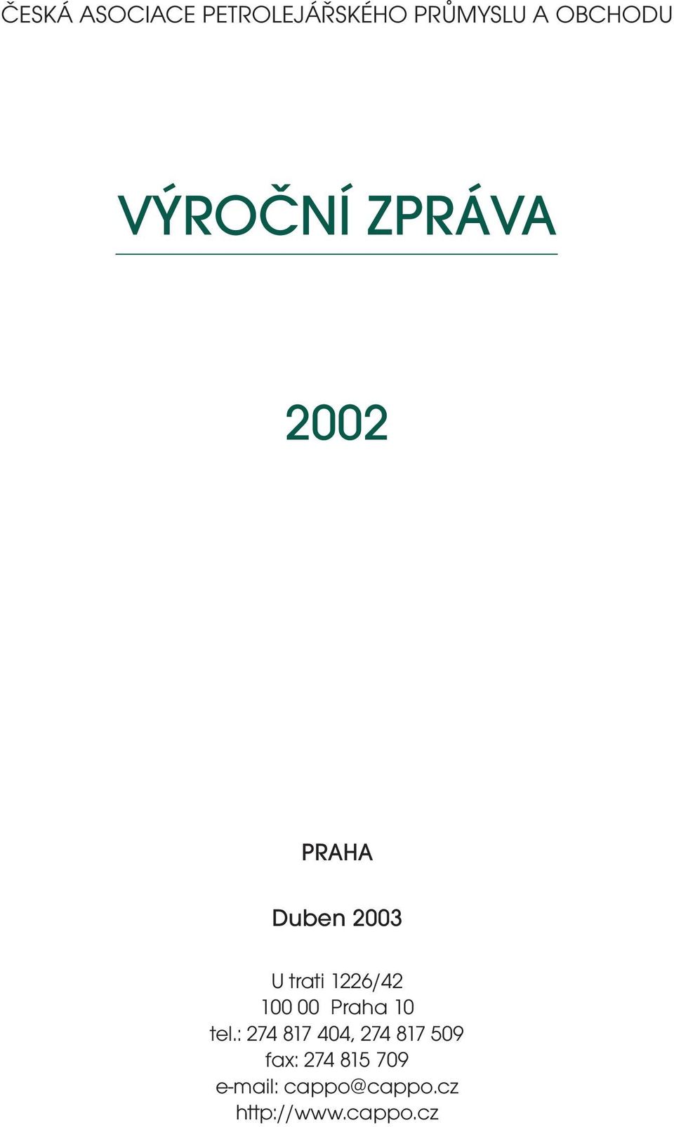 : 274 817 404, 274 817 509 fax: 274 815