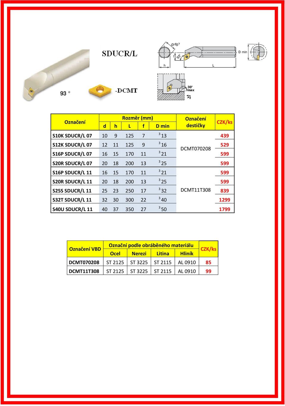 17 S2T SDUCR/L 11 2 0 00 22 S40U SDUCR/L 11 40 7 50 27 1 49 16 529 DCMT070208 599 599 2