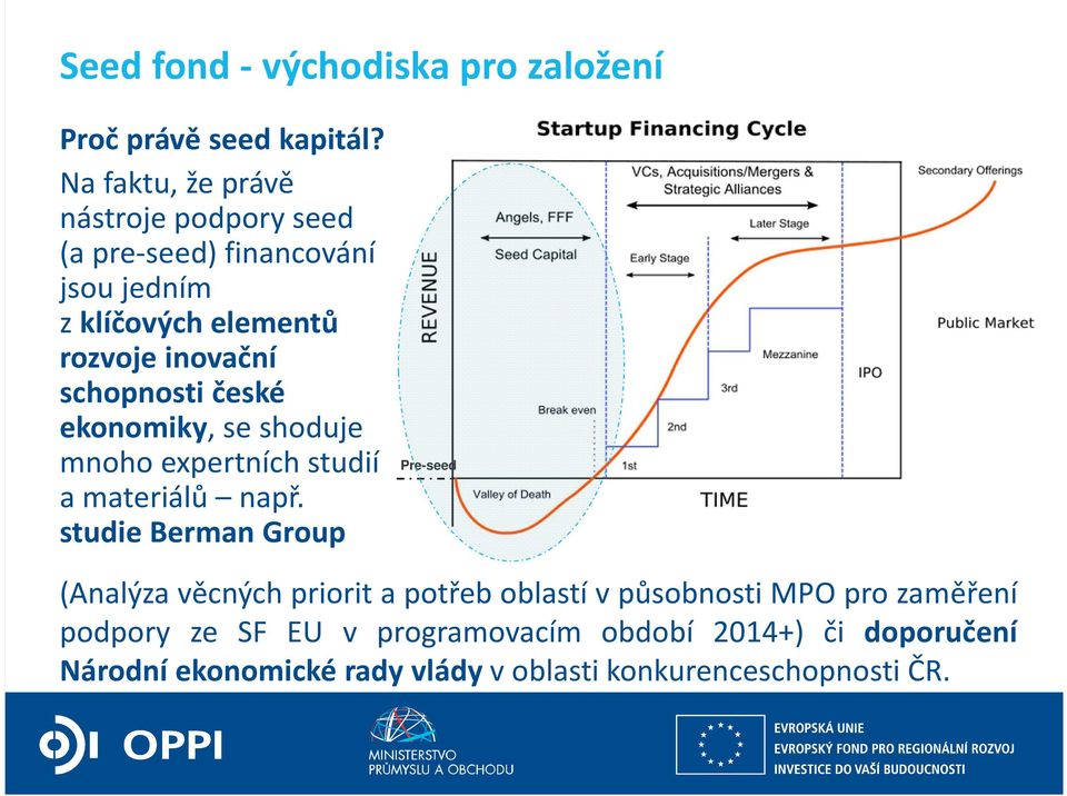 schopnosti české ekonomiky, se shoduje mnoho expertních studií a materiálů např.