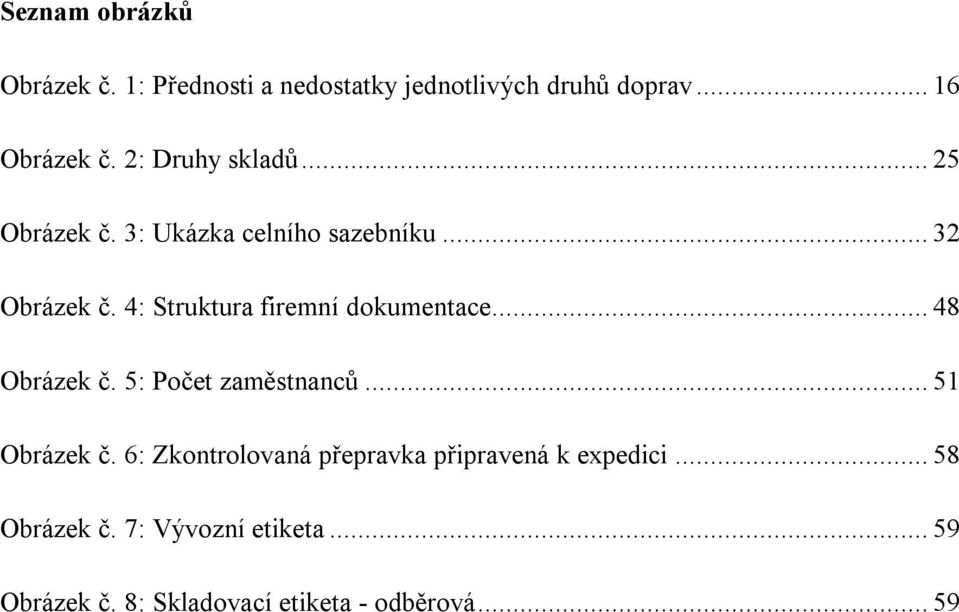 4: Struktura firemní dokumentace... 48 Obrázek č. 5: Počet zaměstnanců... 51 Obrázek č.