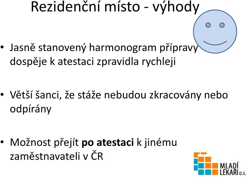 rychleji Větší šanci, že stáže nebudou zkracovány