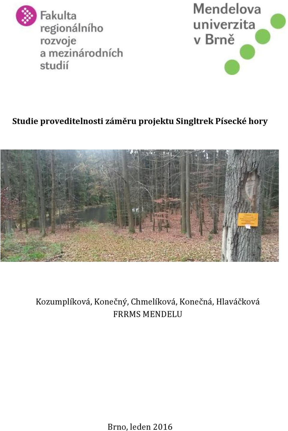 Kozumplíková, Konečný, Chmelíková,