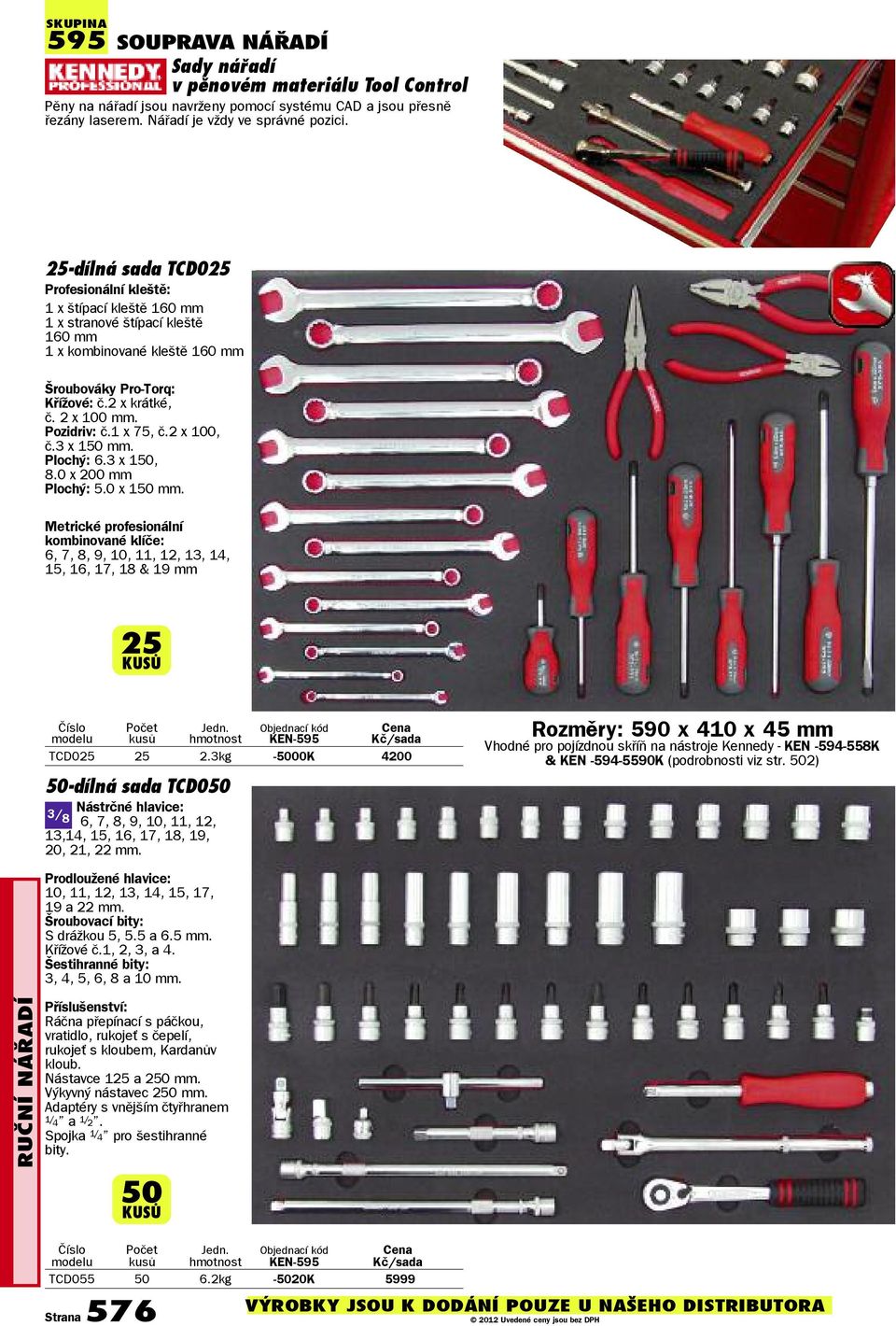 Pozidriv: č.1 x 75, č.2 x 100, č.3 x 150 mm. Plochý: 6.3 x 150, 8.0 x 200 mm Plochý: 5.0 x 150 mm.