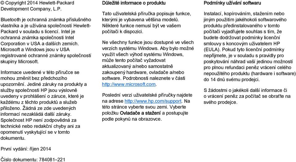 Informace uvedené v této příručce se mohou změnit bez předchozího upozornění.