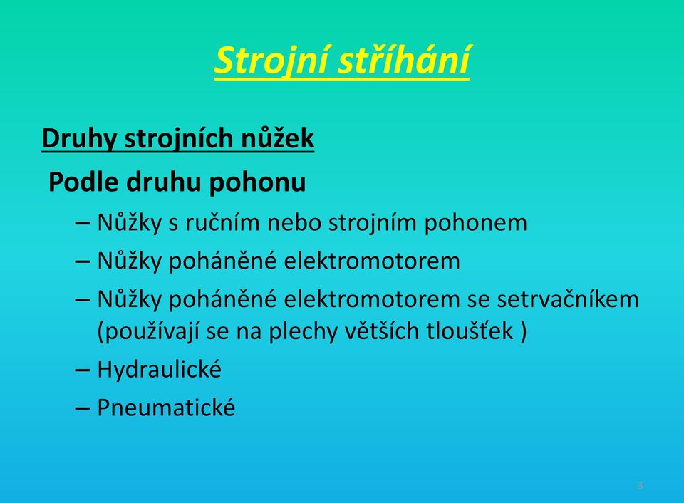 elektromotorem Nůžky poháněné elektromotorem se