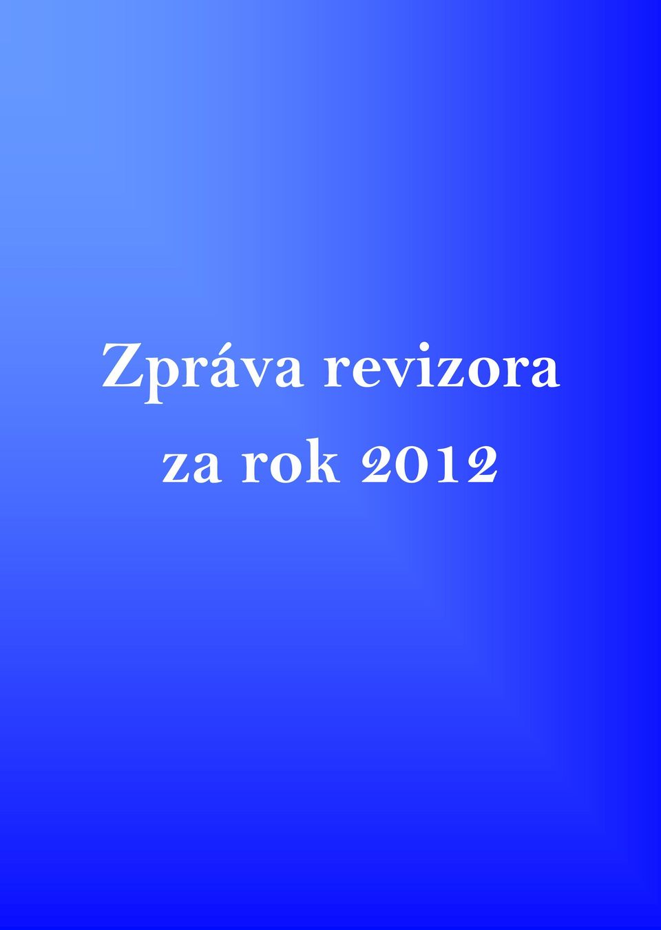 za rok