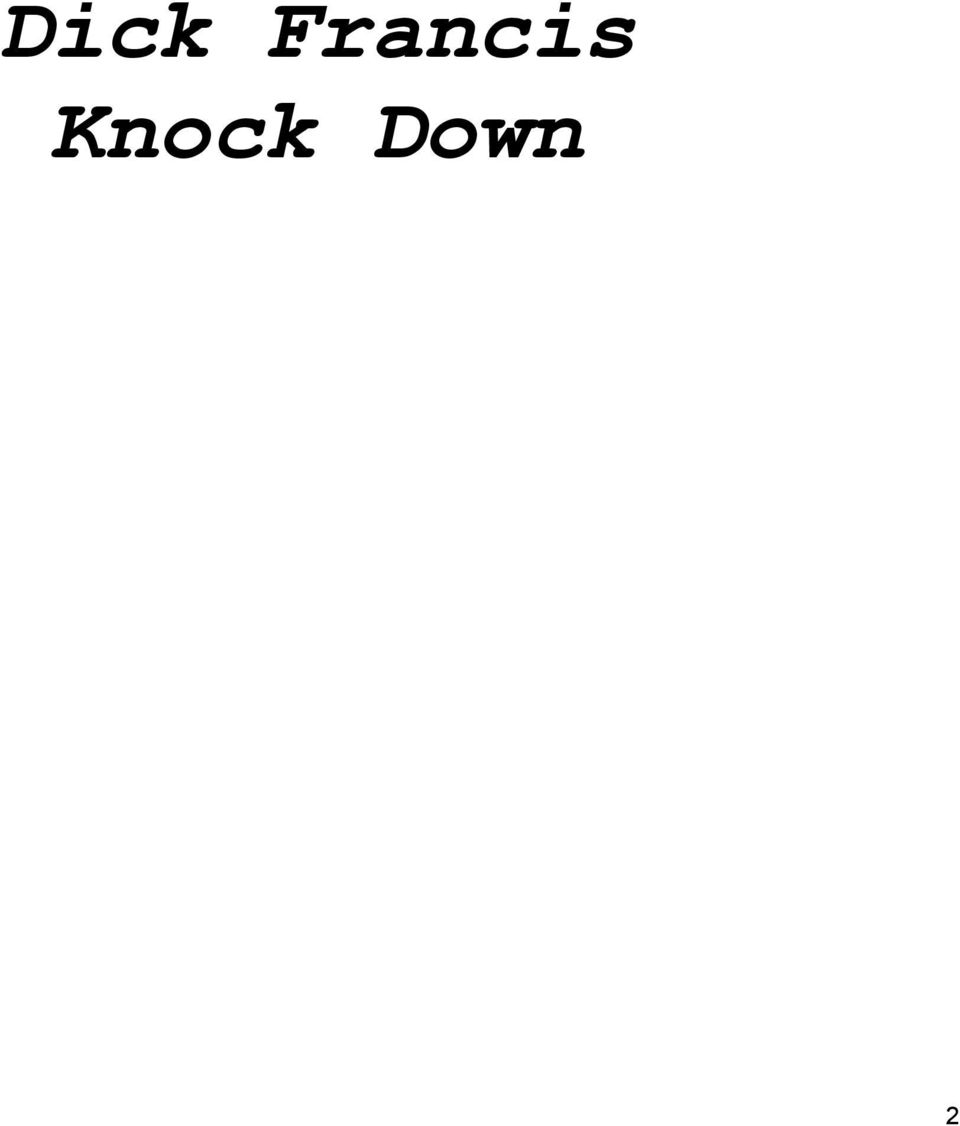 Knock