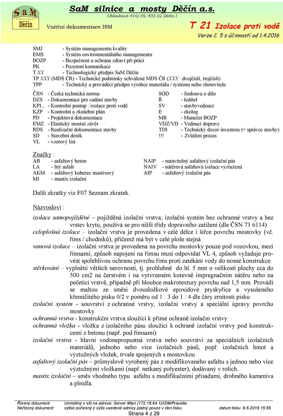 DZS - Dokumentace pro zadání stavby Ř - ředitel KPI.