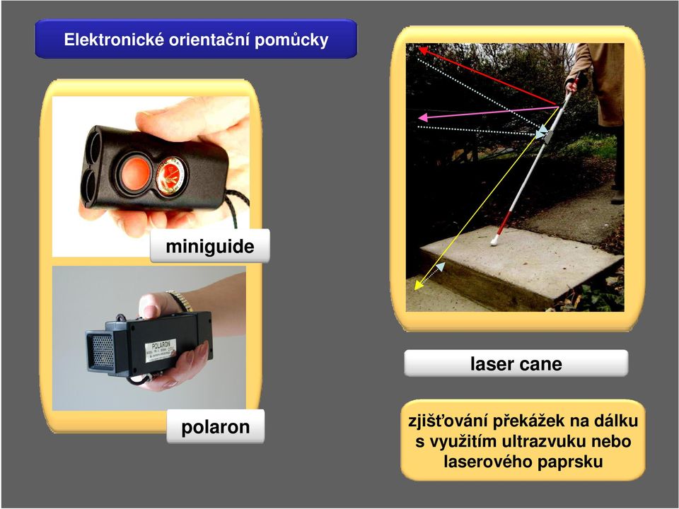 zjišťování překážek na dálku s