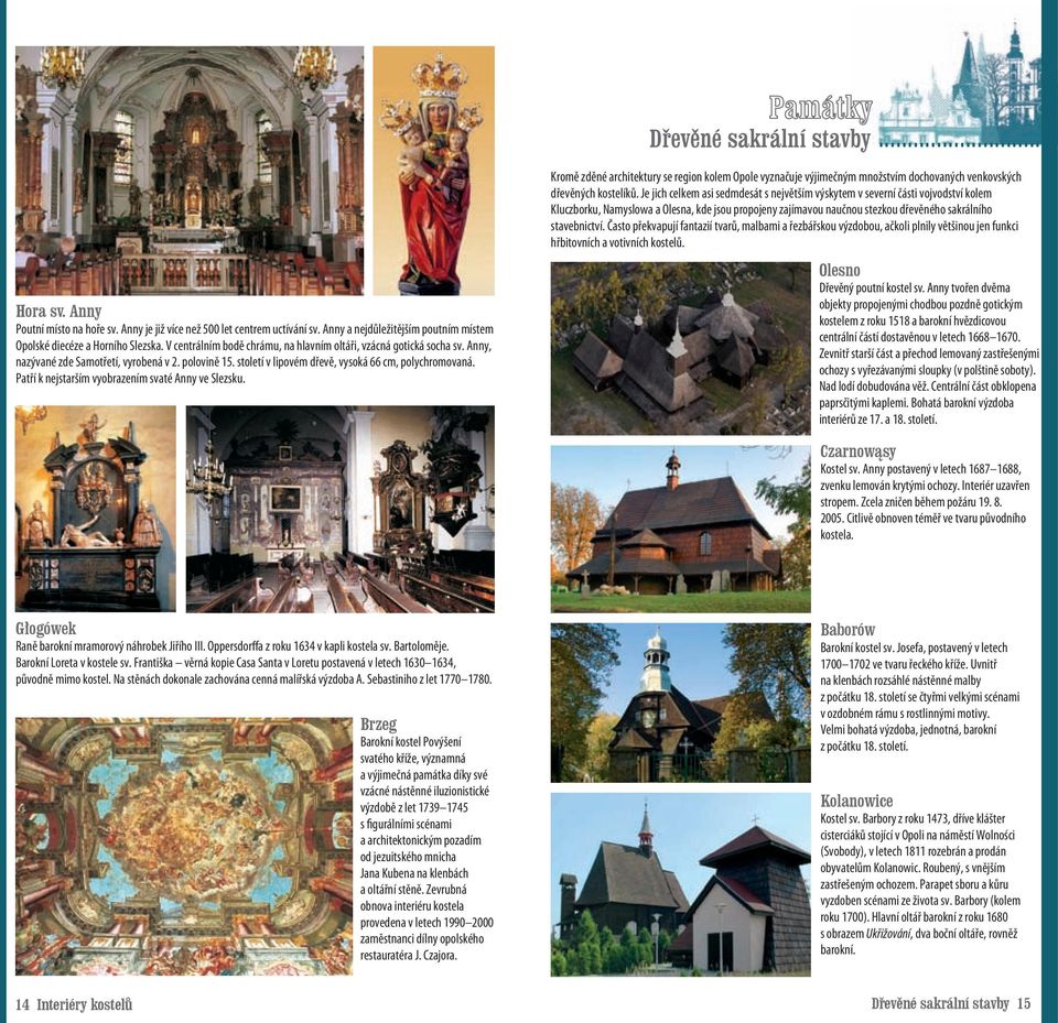 Patří k nejstarším vyobrazením svaté Anny ve Slezsku. Kromě zděné architektury se region kolem Opole vyznačuje výjimečným množstvím dochovaných venkovských dřevěných kostelíků.