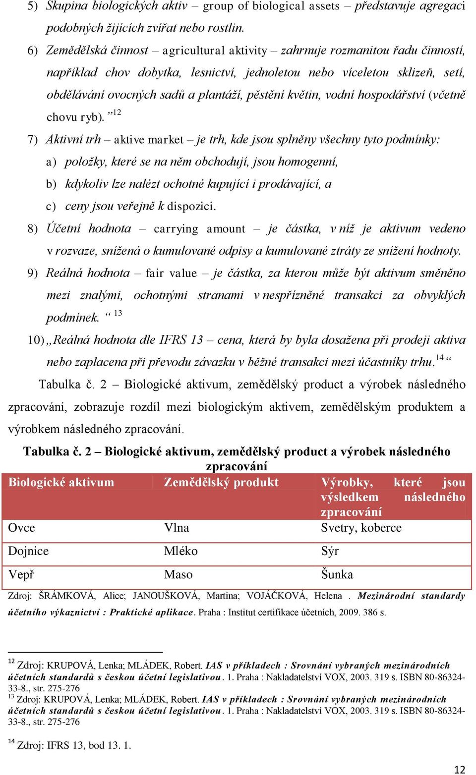 květin, vodní hospodářství (včetně chovu ryb).