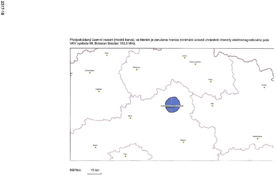 úrovně chráněné intenzity elektromagnetického