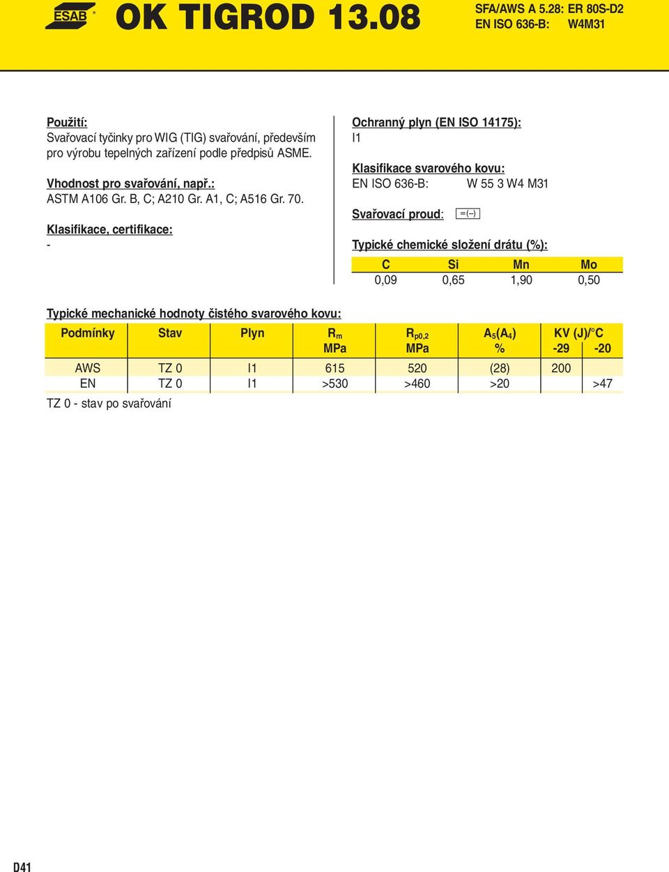 zařízení podle předpisů ASME. ASTM A106 Gr. B, C; A210 Gr. A1, C; A516 Gr. 70.