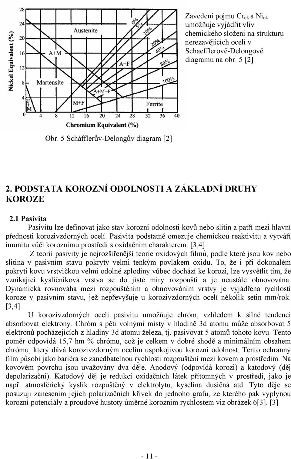 Pasivita podstatně omezuje chemickou reaktivitu a vytváří imunitu vůči koroznímu prostředí s oxidačním charakterem.