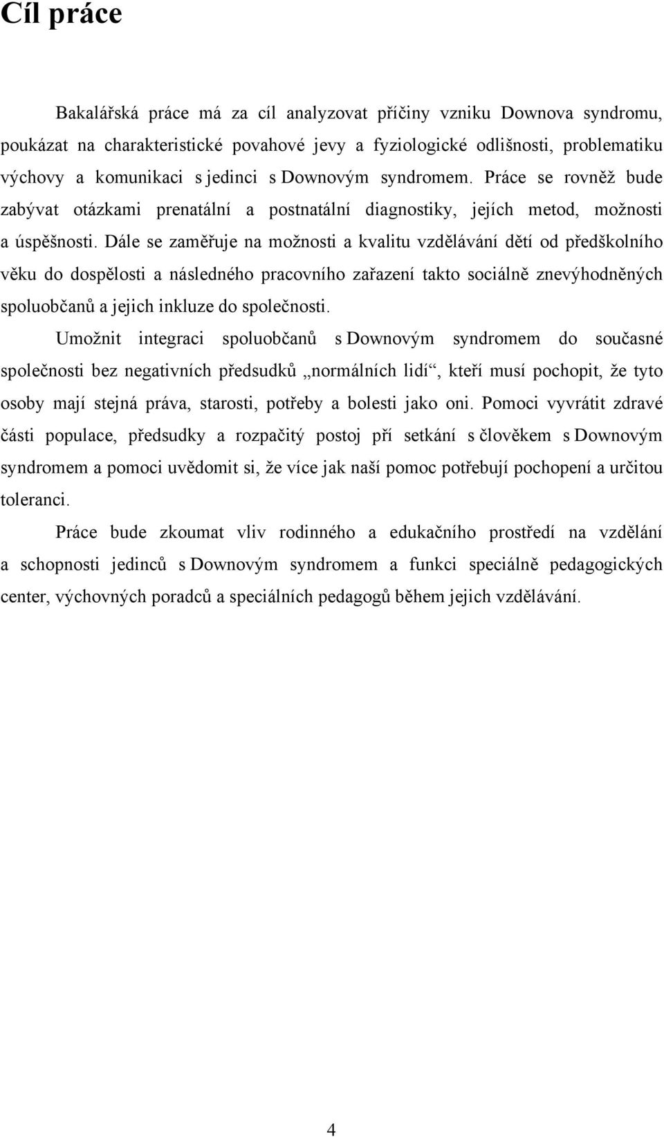 Dále se zaměřuje na možnosti a kvalitu vzdělávání dětí od předškolního věku do dospělosti a následného pracovního zařazení takto sociálně znevýhodněných spoluobčanů a jejich inkluze do společnosti.