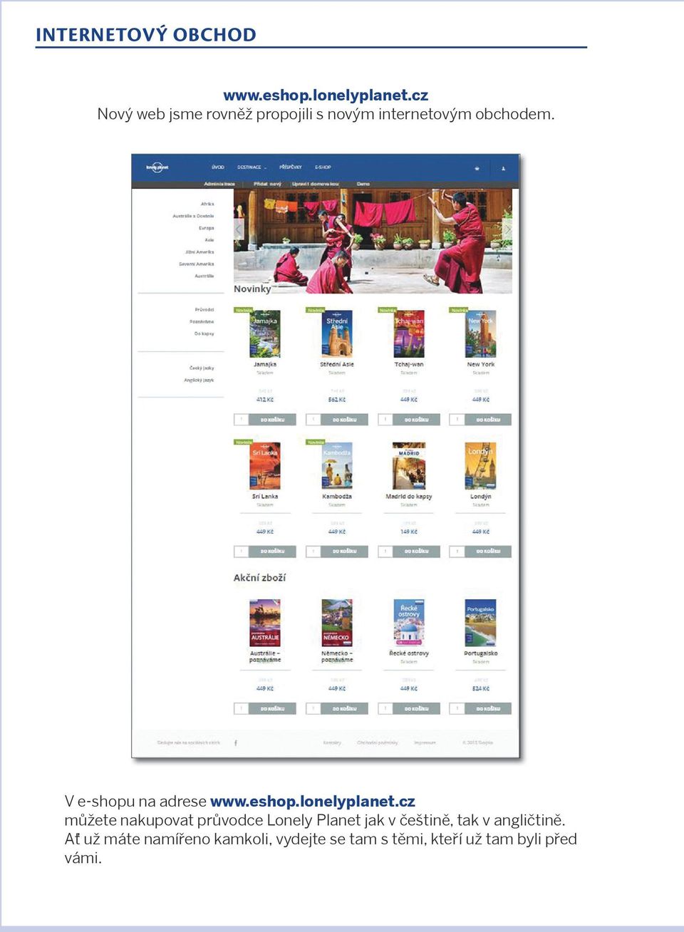 V e-shopu na adrese www.eshop.lonelyplanet.