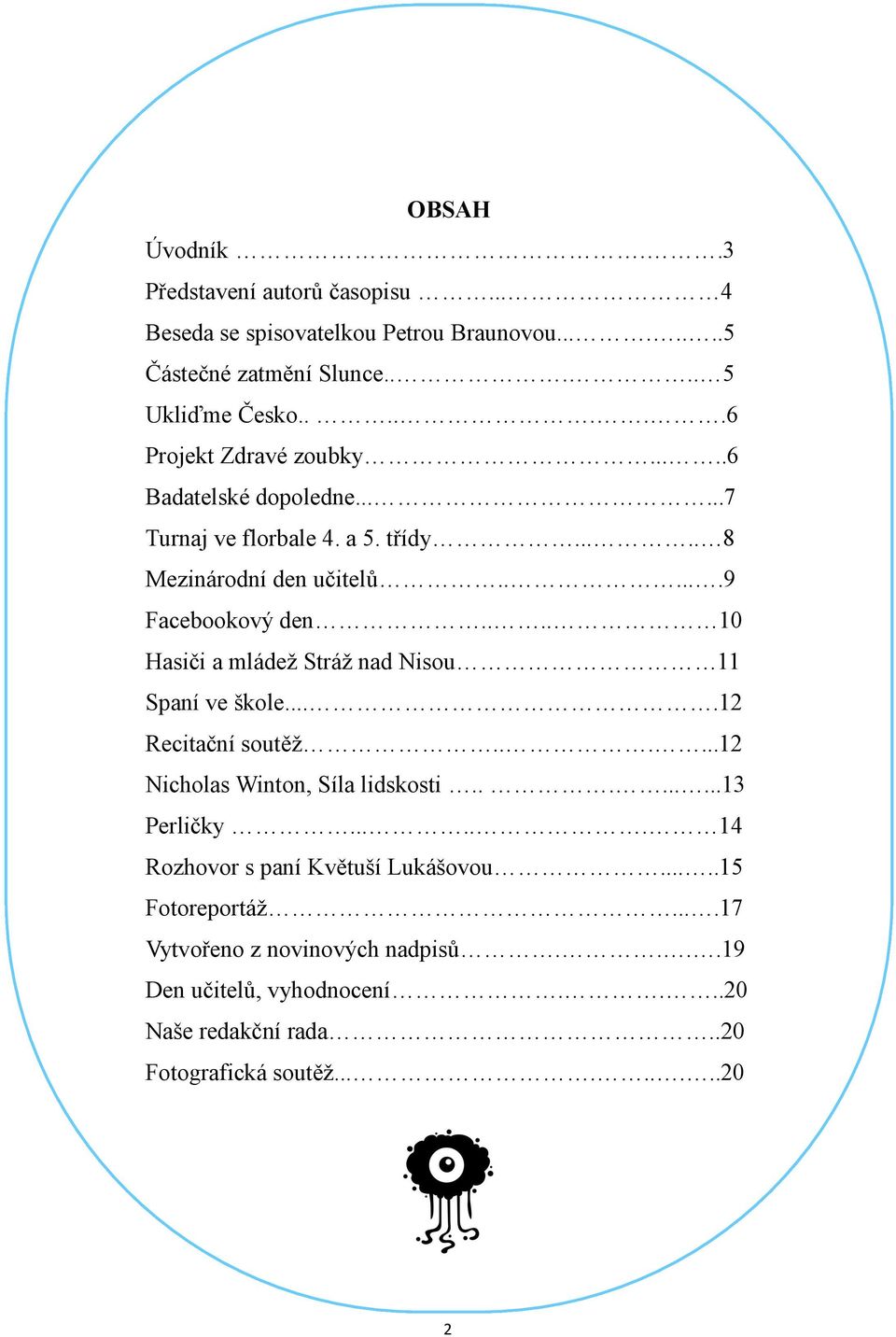 ... 10 Hasiči a mládež Stráž nad Nisou 11 Spaní ve škole....12 Recitační soutěž......12 Nicholas Winton, Síla lidskosti.........13 Perličky.