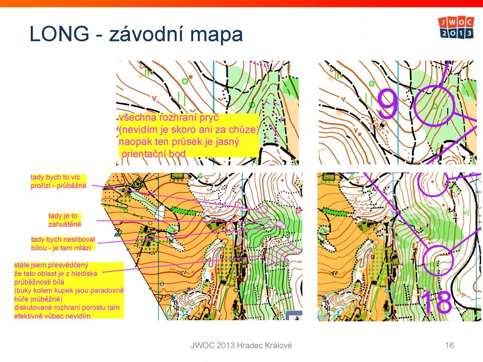 mapa JWOC